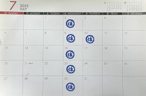 7月の休業案内