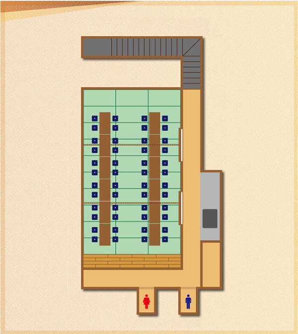 店内図